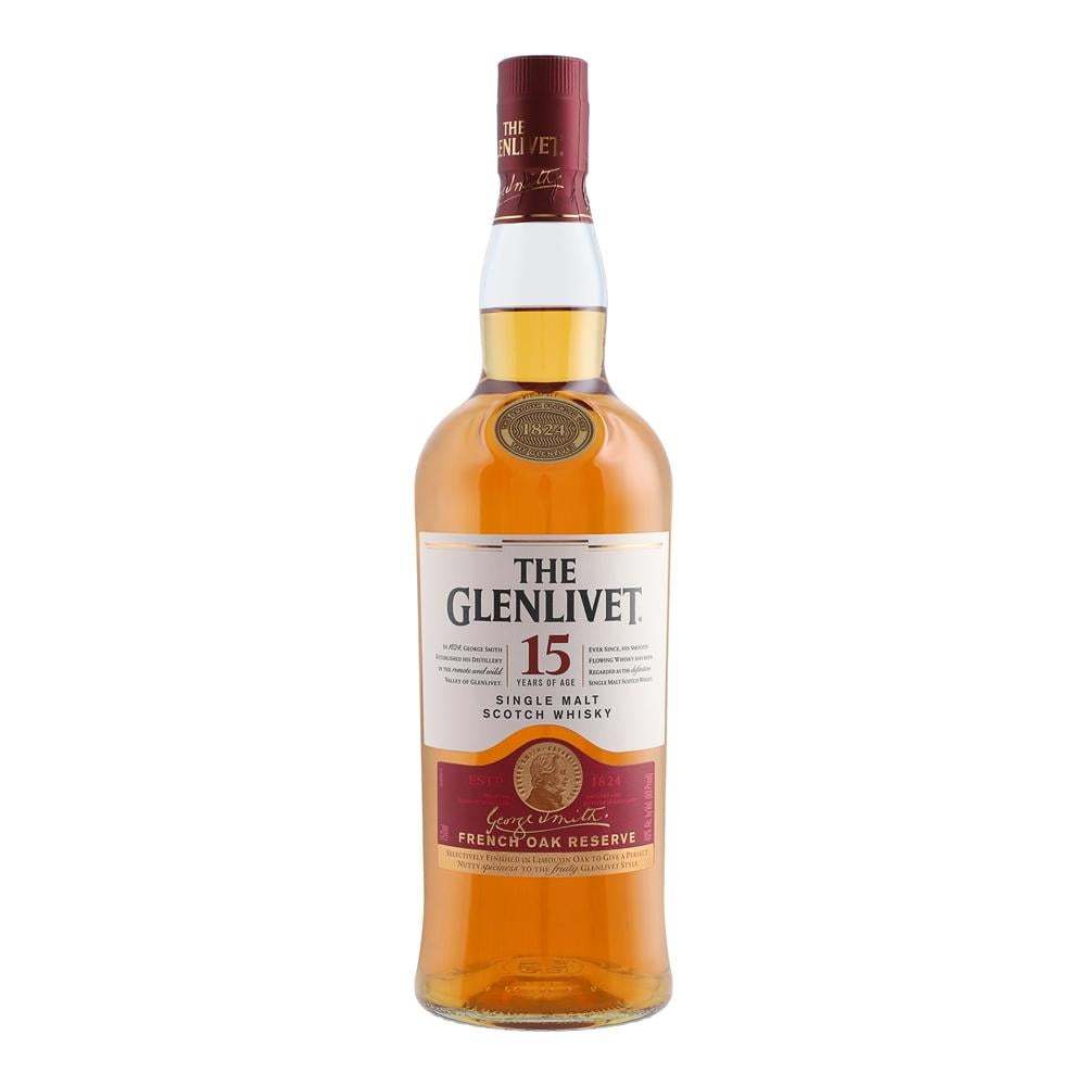 Whisky The Glenlivet 15 años 750 ml