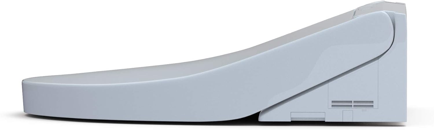 TOTO WASHLET C5 - Asiento de inodoro electrónico para bidé con limpieza PREMIST y EWATER+, alargado, algodón blanco, SW3084#01