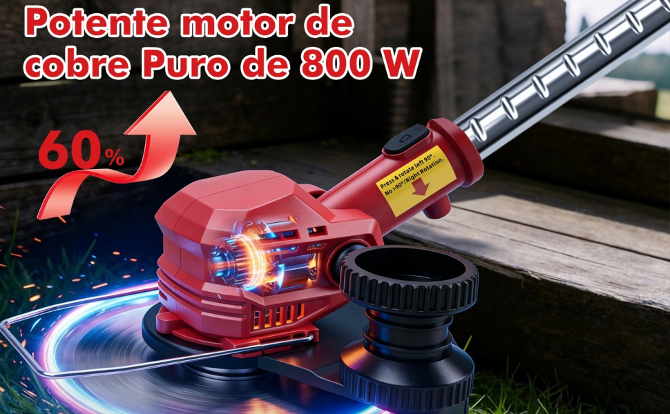 Eléctrico Cortacésped