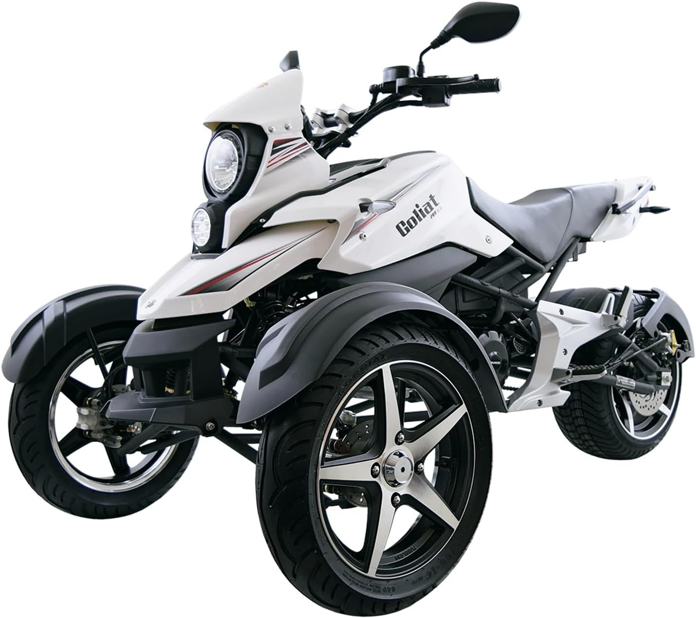 DINAMO Motocicleta Deportiva Goliat 2024 Blanca