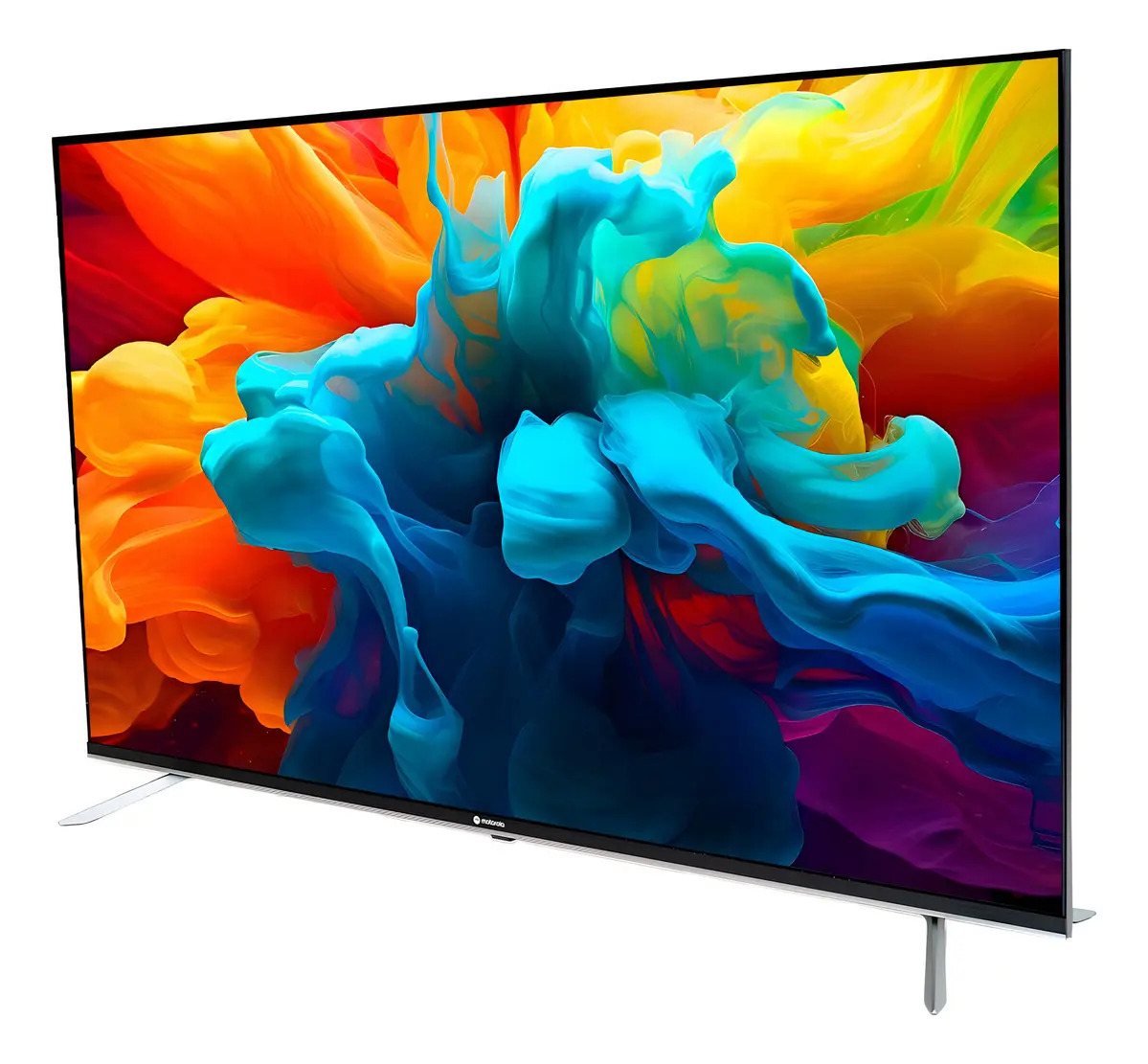 Smart Tv Pantalla 65 Pulgadas Motorola Google Tv Qled 4k Televisor Bluetooth WiFi HDMI USB AV