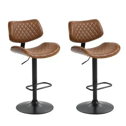 Banco Eke Life Home 2058 color negro de 113cm de alto