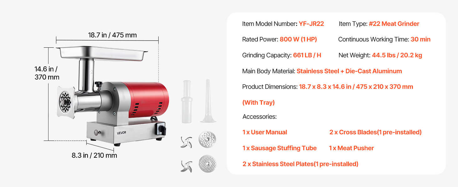 Electric Meat Grinder