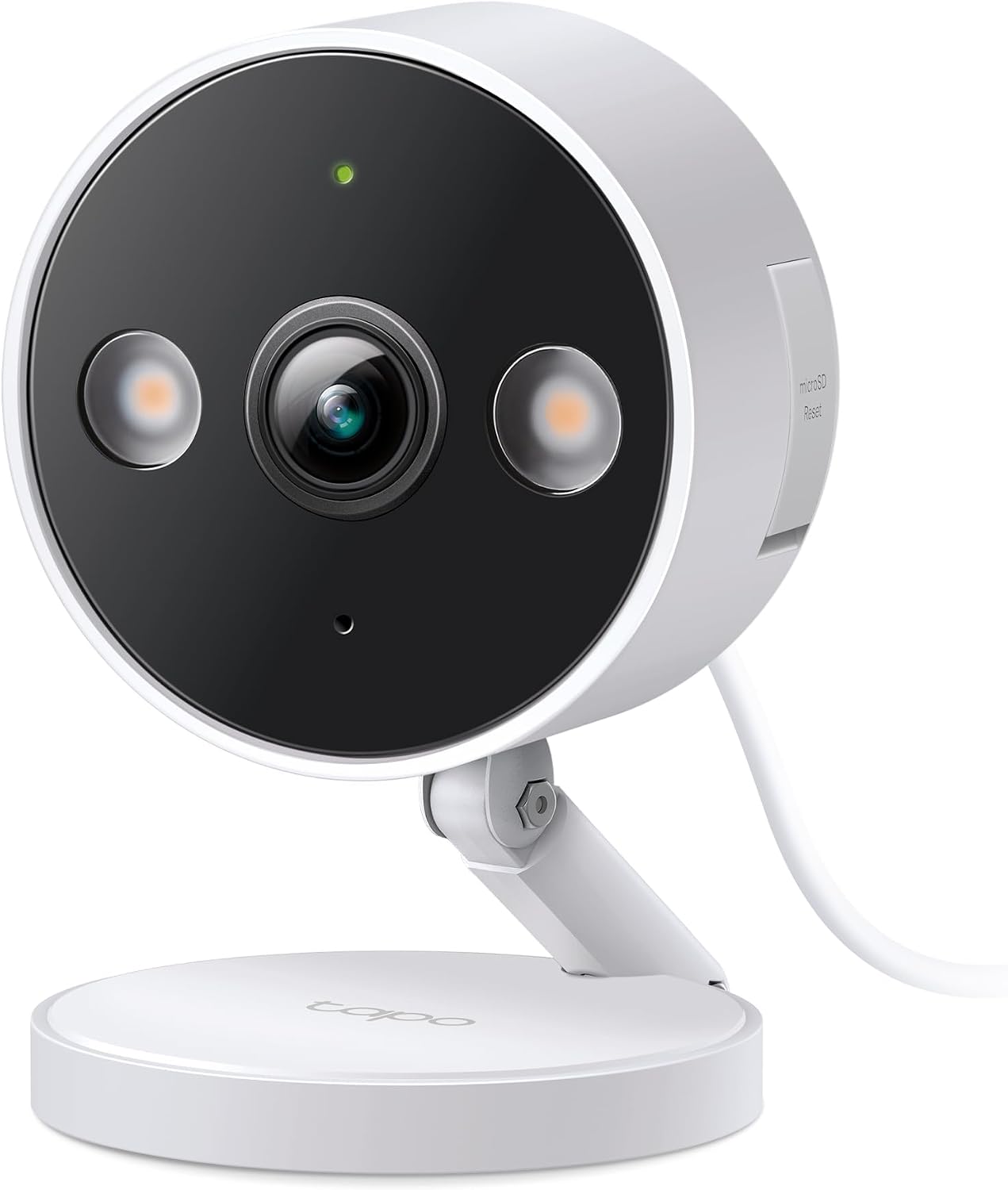 Tapo 2K+ Indoor/Outdoor Wired Security Camera, Baby Monitoring, C120 | 2024 PCMag Editors' Choice, Person/Pet/Vehicle Detection, Color Night Vision, Subscription-Free Local Storage or Cloud