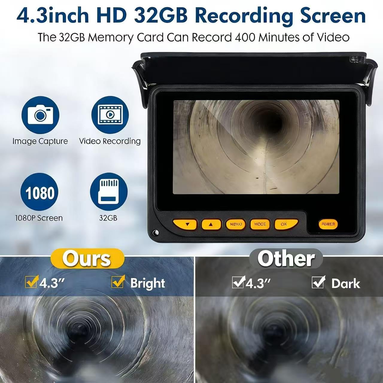 VEVOR Sewer Camera