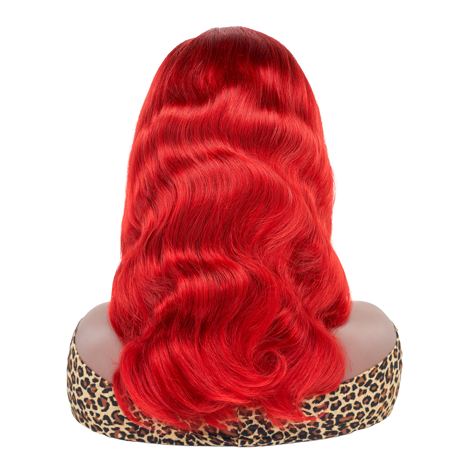 15A 180% Body Wave Wavy Remy Human Hair 2x6 4x4 5x5 13x4 13x6 Lace Closure Short Bob Wig for Women Red Color WIGLTD