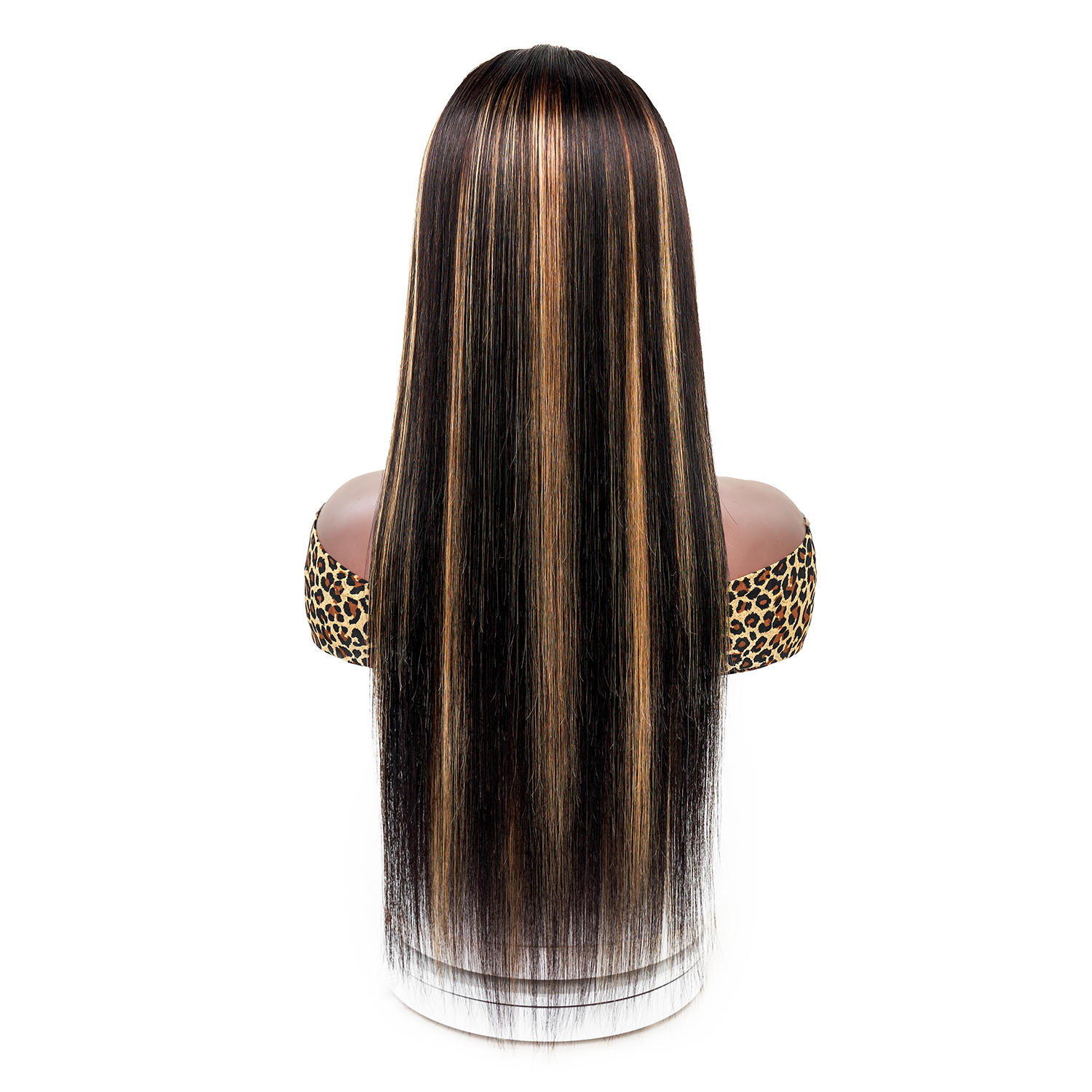 15A 180% Straight Remy Human Hair 2x6 4x4 5x5 13x4 13x6 Lace Closure Front Wig for Women Highlight Color P1B/27 WIGLTD