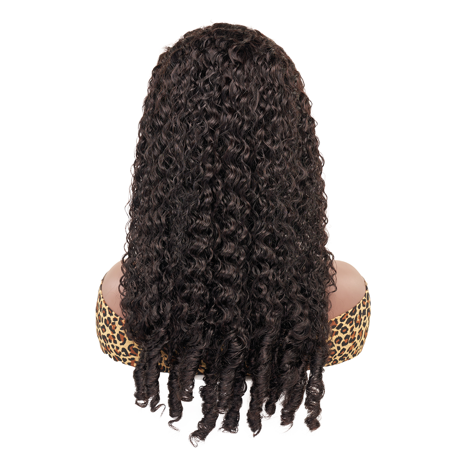 15A 180% Burmese Curly Curl Remy Human Hair 2x6 4x4 5x5 13x4 13x6 Lace Closure Front Wig for Women Natural Black Color WIGLTD