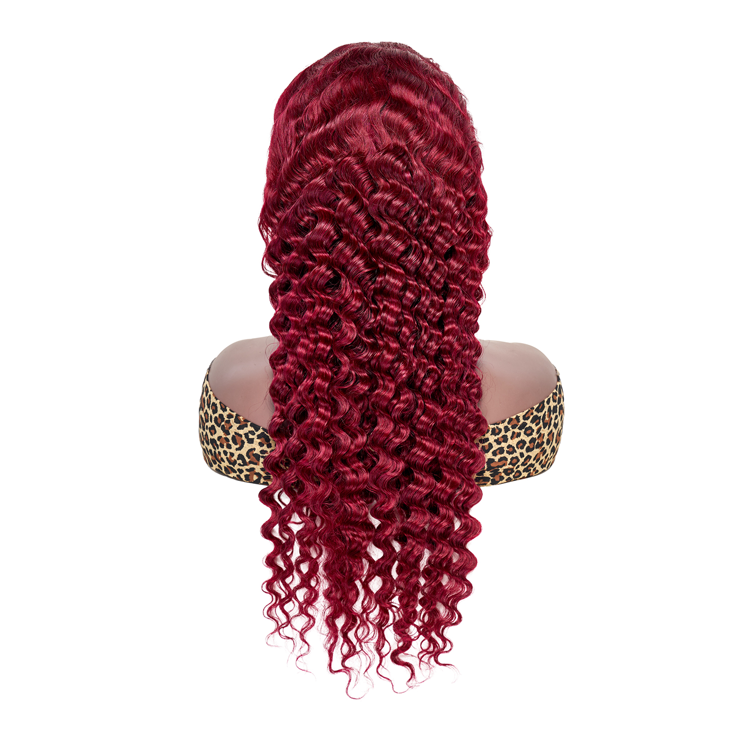 15A 180% Loose Deep Remy Human Hair 2x6 4x4 5x5 13x4 13x6 Lace Closure Front Wig for Women 99J WIGLTD