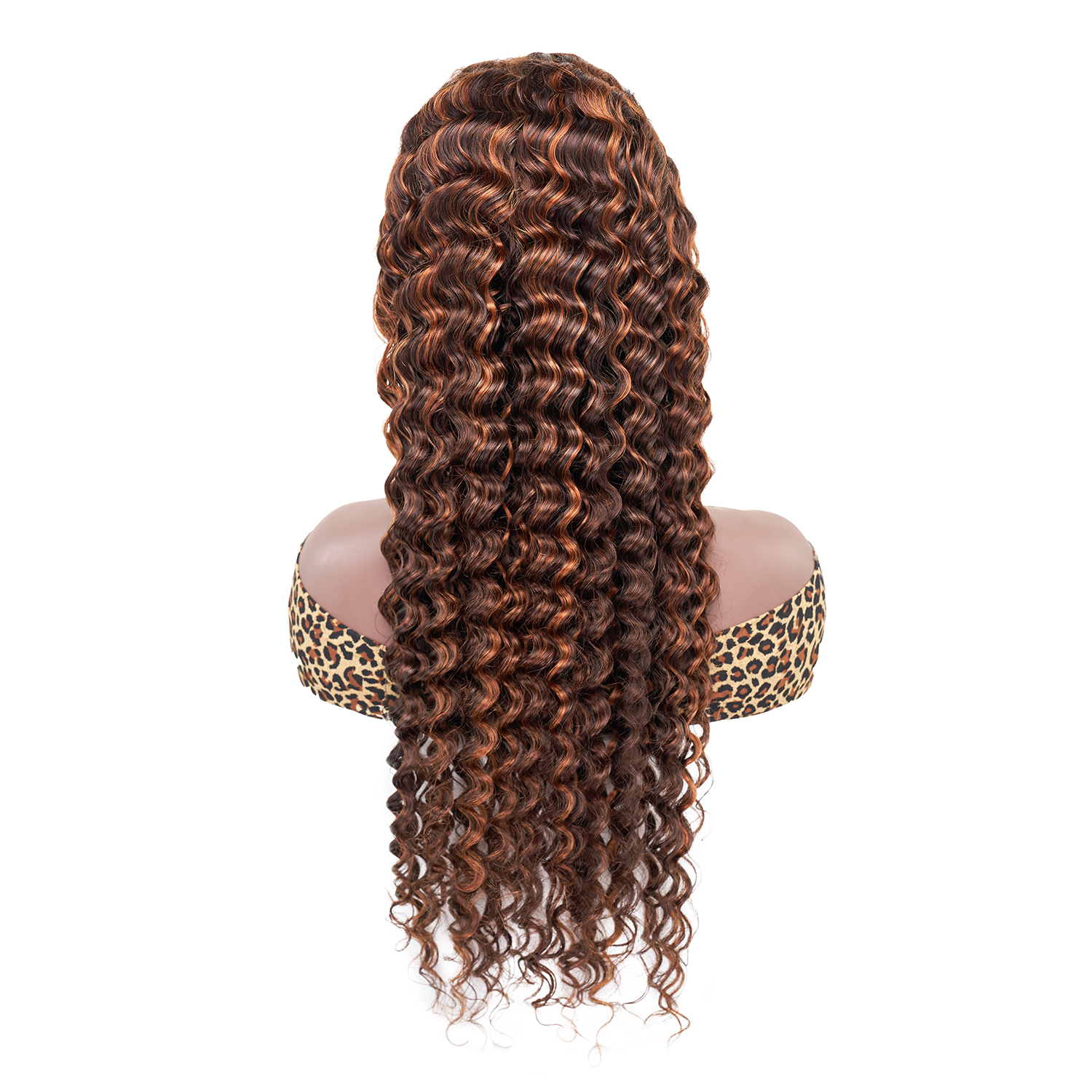 15A 180% Loose Deep Remy Human Hair 2x6 4x4 5x5 13x4 13x6 Lace Closure Front Wig for Women Highlight Color P4/30 WIGLTD