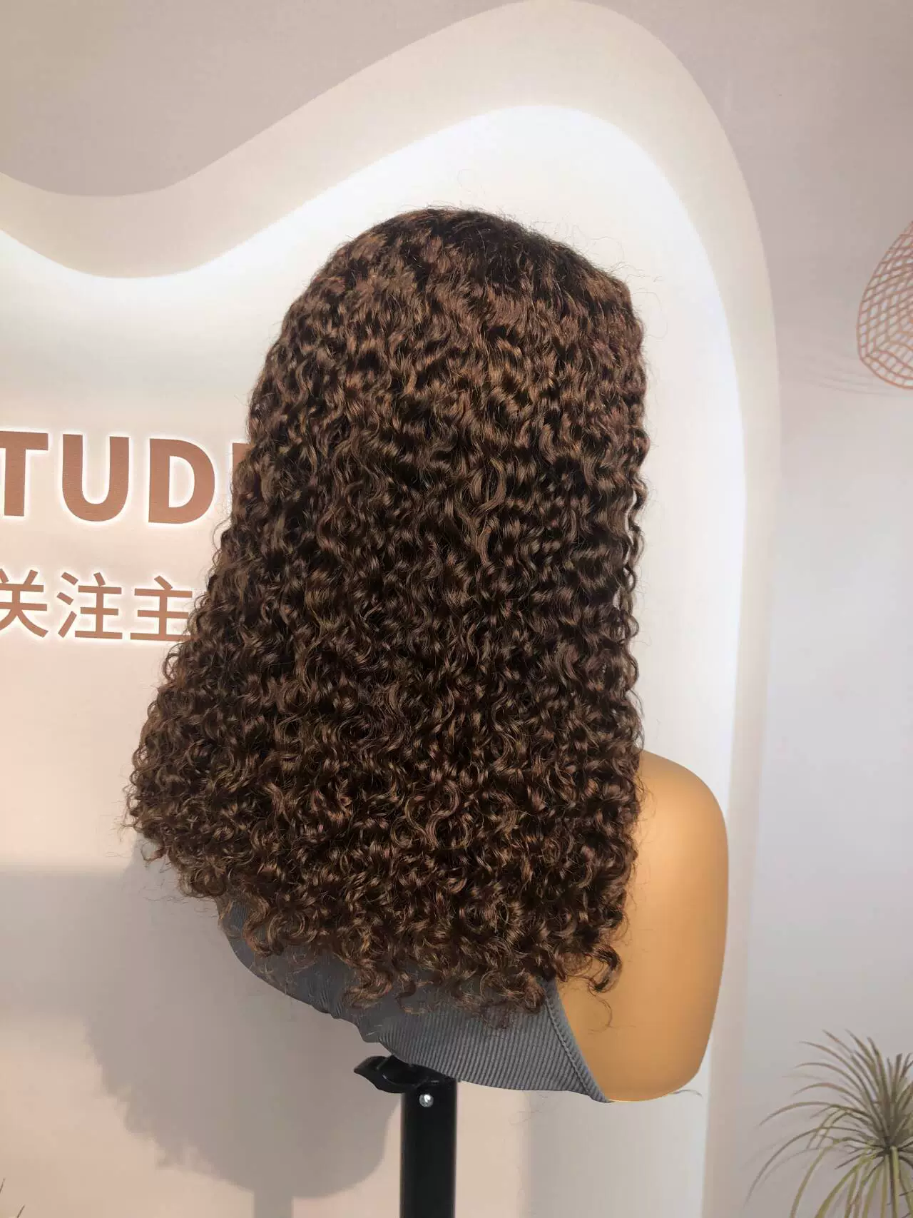 5x5 13x4 12A 300% Density DD Jerry Curly 10-16" Remy Human Hair Short Bob Wig Lace Closure Front Natural Black Chocolate Color WIGLTD