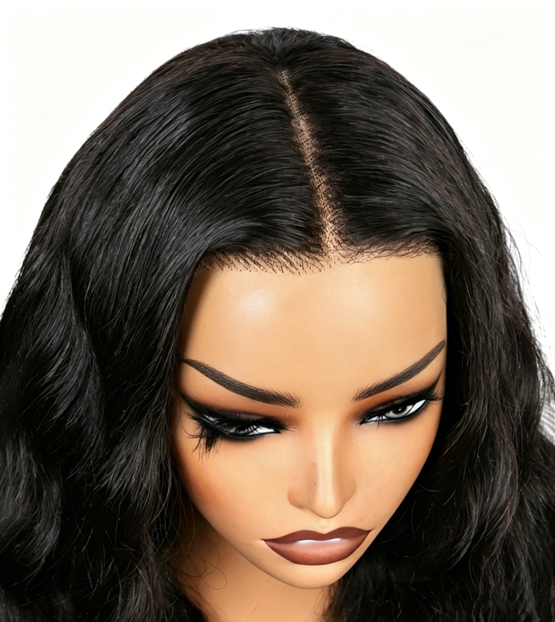 15A 200% SDD Super Double Drawn Remy Human Hair 13x4 Lace Front Wig for Women Natural Black Loose Deep WIGLTD