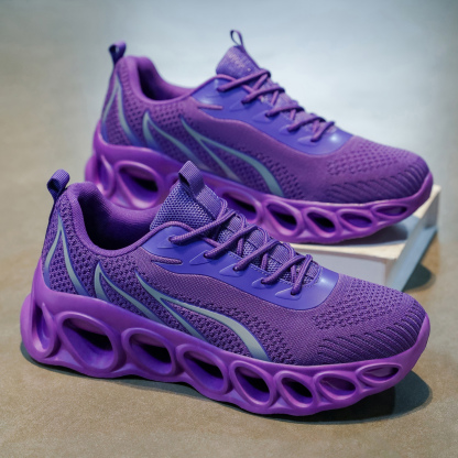 Softsfeel® Men's Relieve Foot Pain Perfect Walking Shoes - Purple