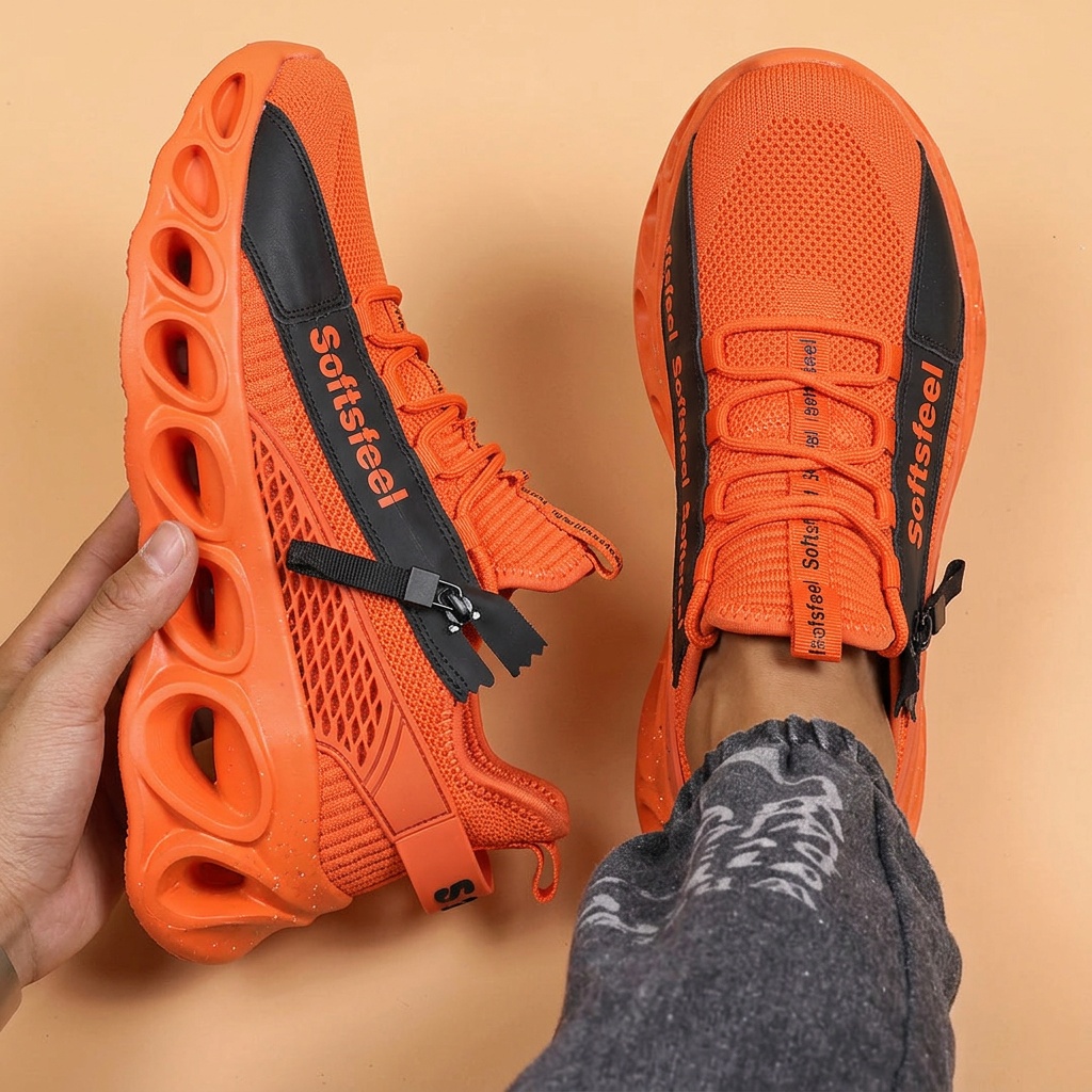 Men's Cloud Wanderer V7 - Orange