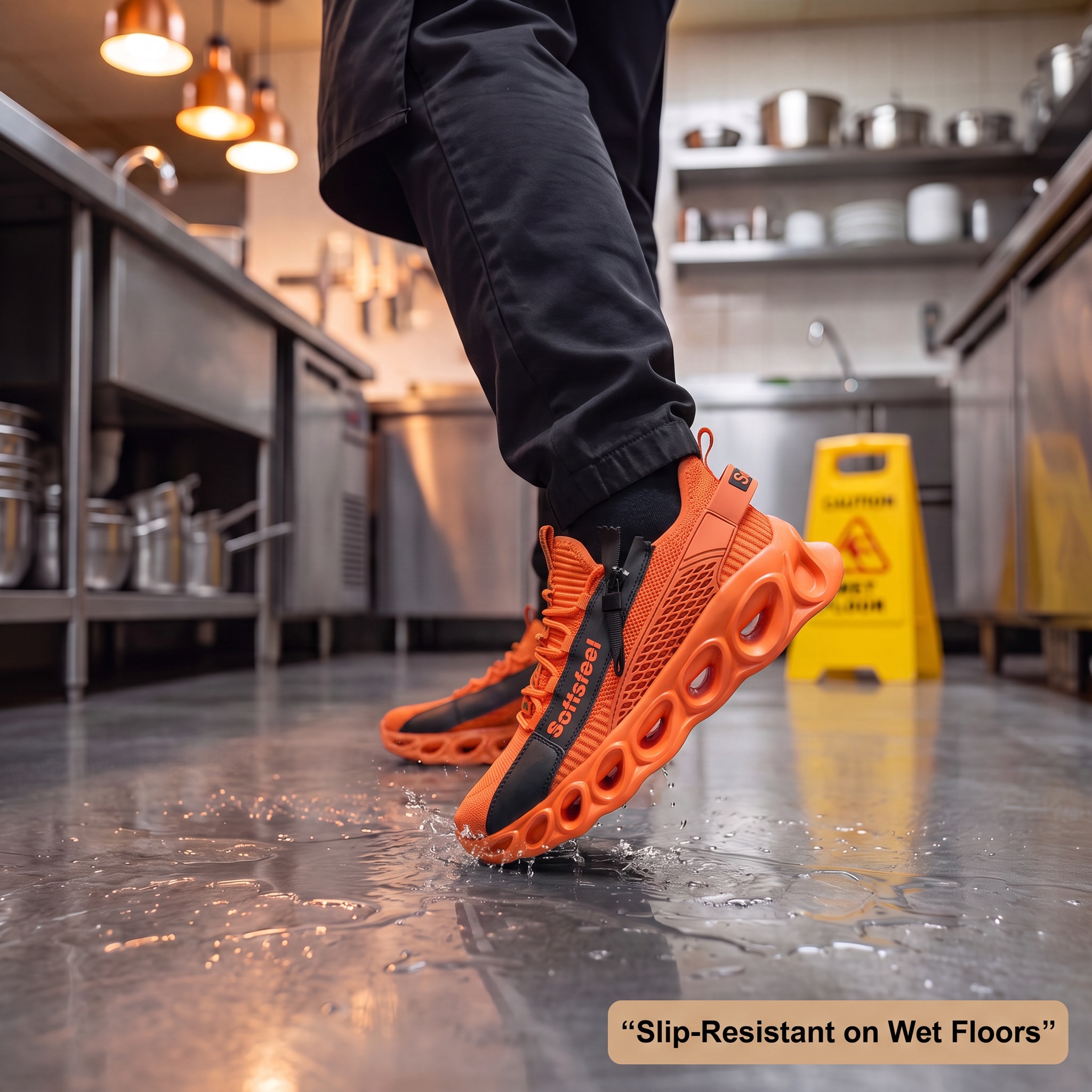 Men's Cloud Wanderer V7 - Orange
