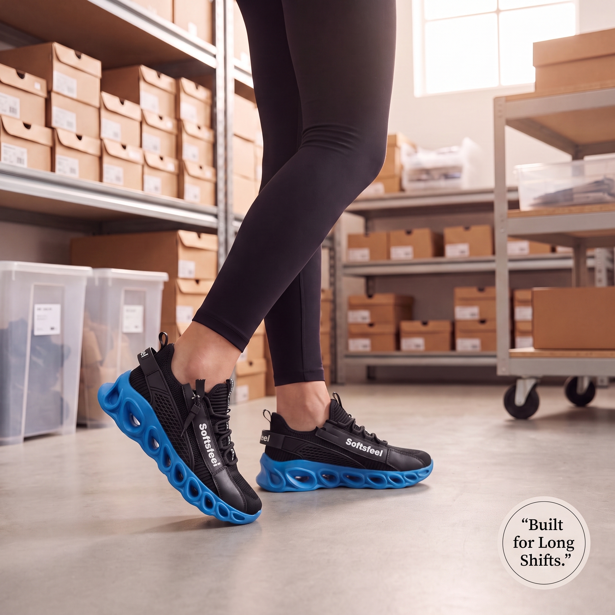 Men's Cloud Wanderer V7 - Black Blue