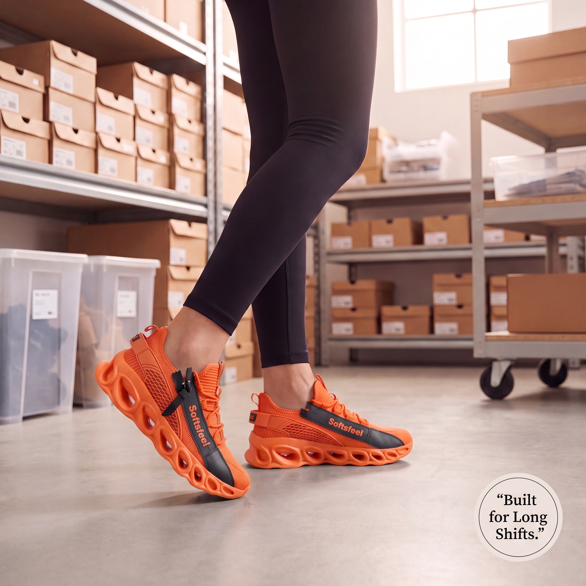 Men's Cloud Wanderer V7 - Orange