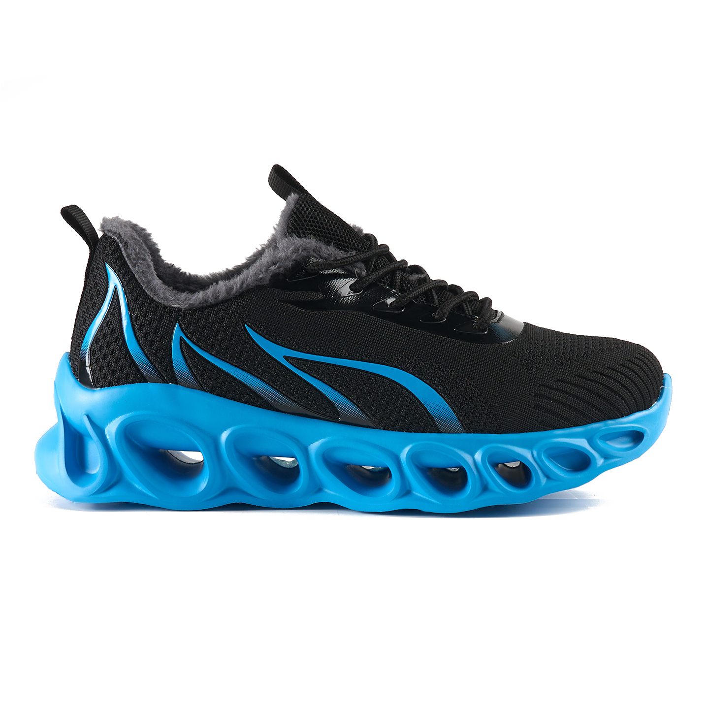 [BLACK FRIDAY SPECIAL]  Softsfeel® Women's Winter Relieve Foot Pain Perfect Walking Shoes - Black Blue