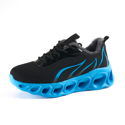 [BLACK FRIDAY SPECIAL]  Softsfeel® Women's Winter Relieve Foot Pain Perfect Walking Shoes - Black Blue