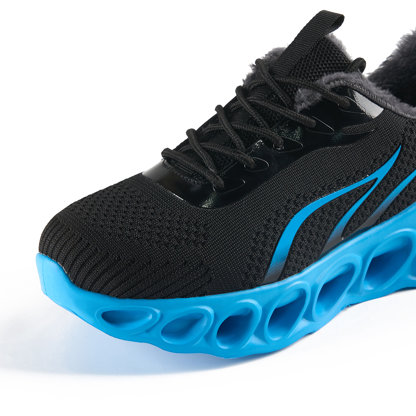 [BLACK FRIDAY SPECIAL]  Softsfeel® Women's Winter Relieve Foot Pain Perfect Walking Shoes - Black Blue