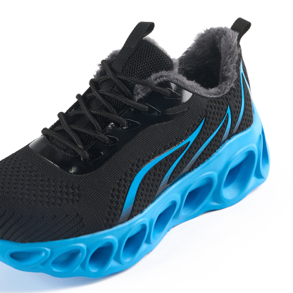 [BLACK FRIDAY SPECIAL]  Softsfeel® Women's Winter Relieve Foot Pain Perfect Walking Shoes - Black Blue