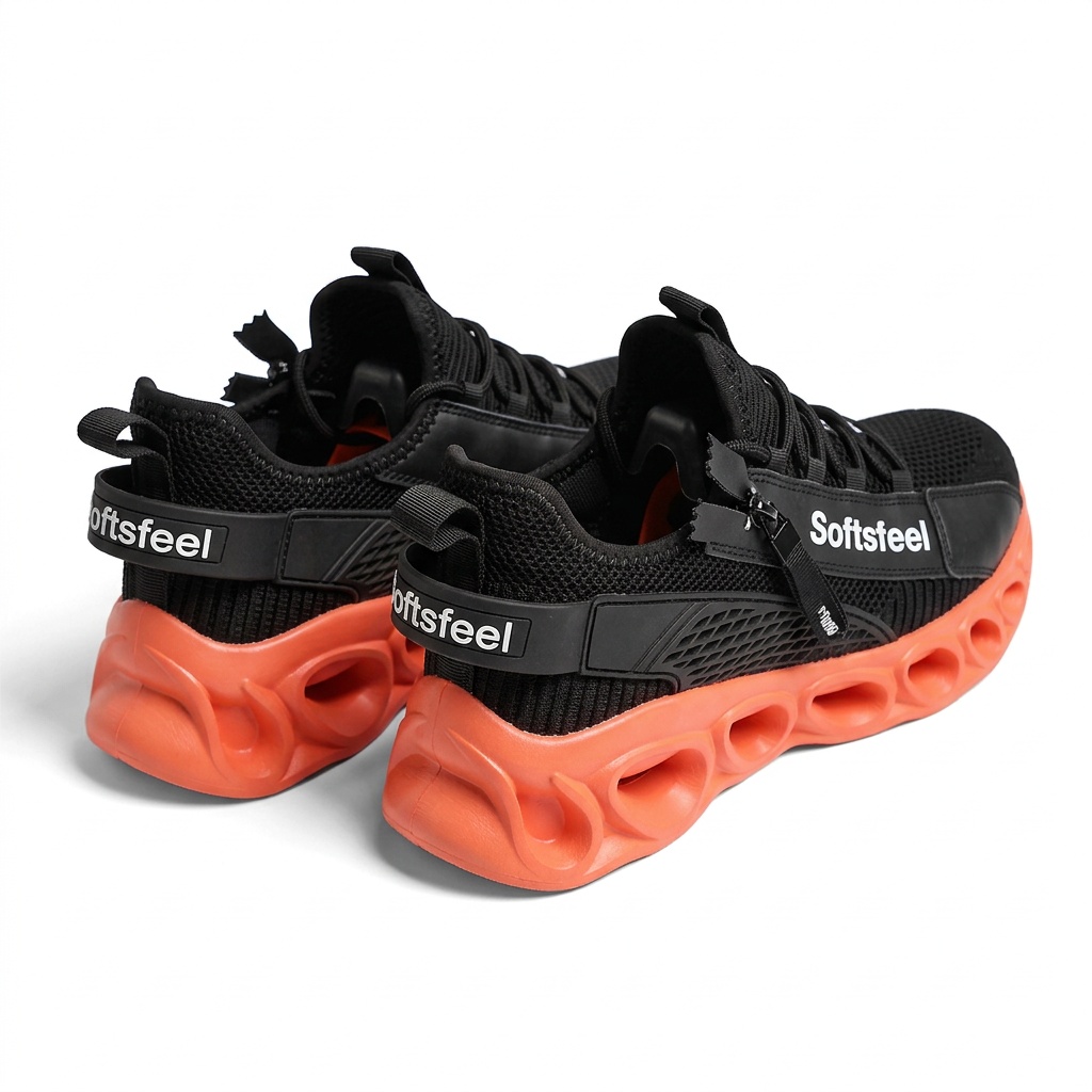 Women's Cloud Wanderer V7 - Black Orange
