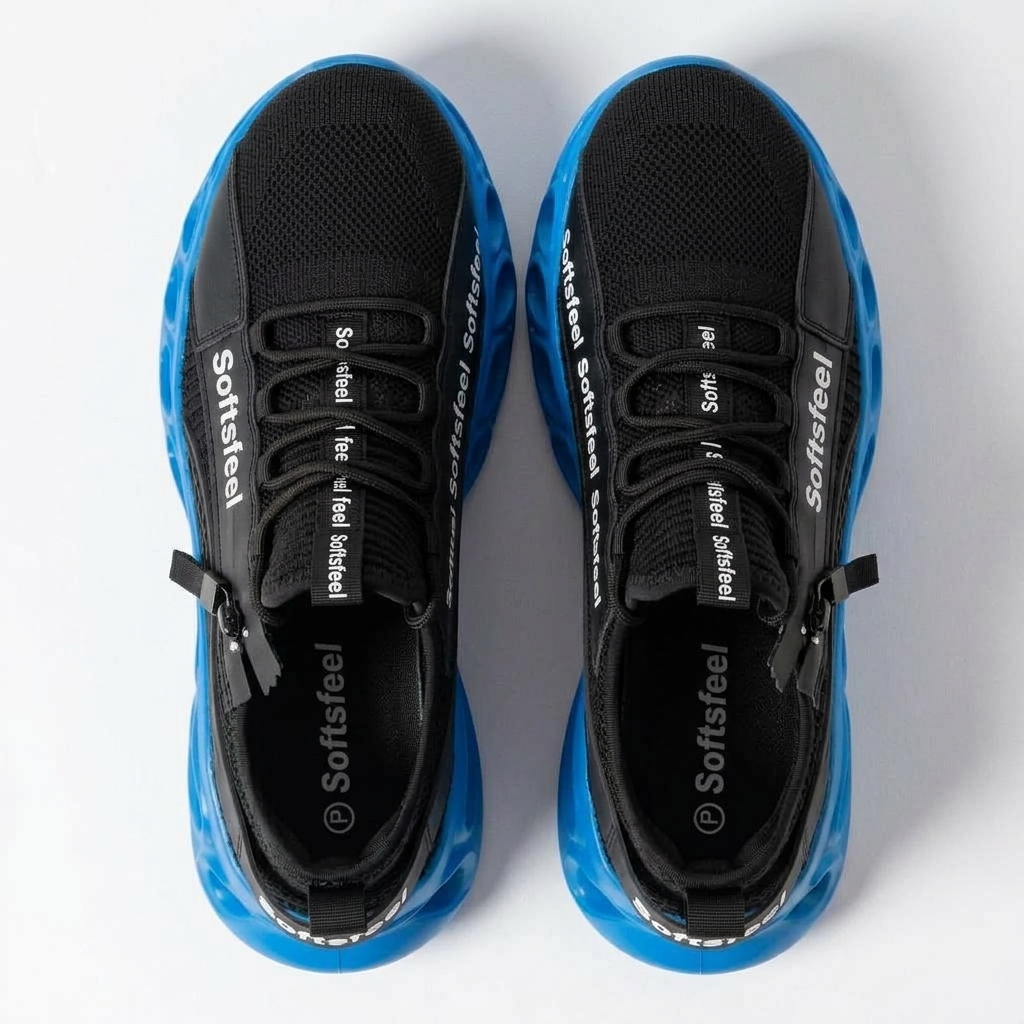 Men's Cloud Wanderer V7 - Black Blue