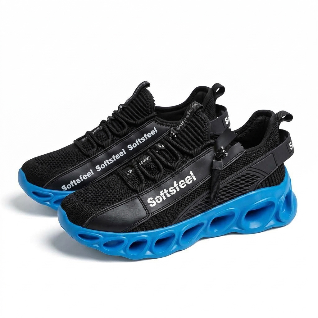 Men's Cloud Wanderer V7 - Black Blue