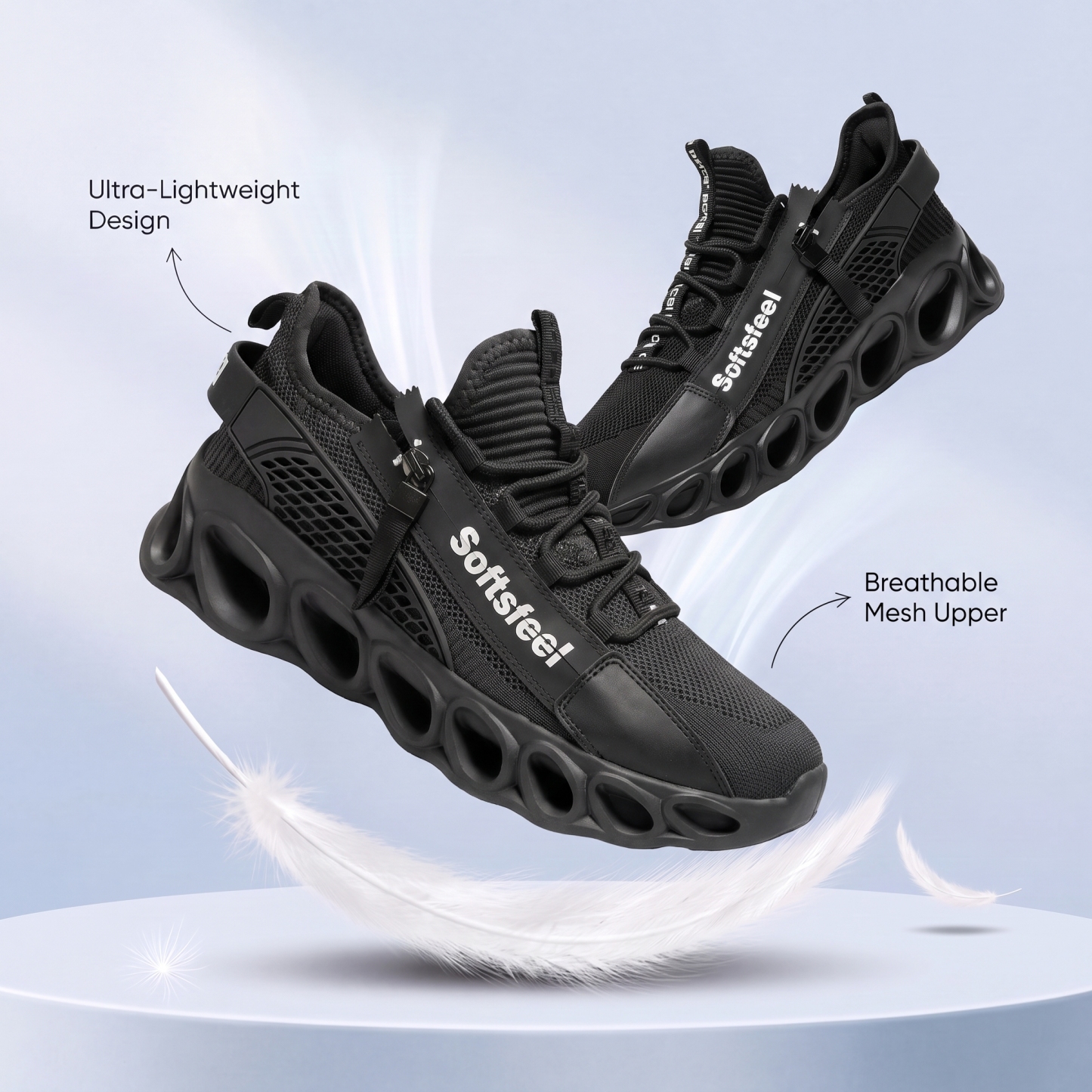 Men's Cloud Wanderer V7 - Black