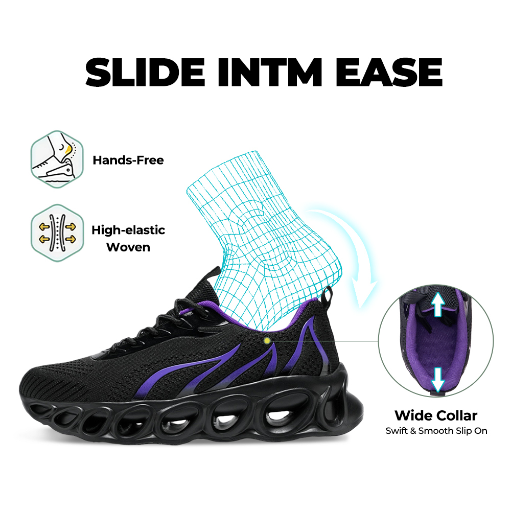 Softsfeel® Men's Rebound Core V1 - Black Purple