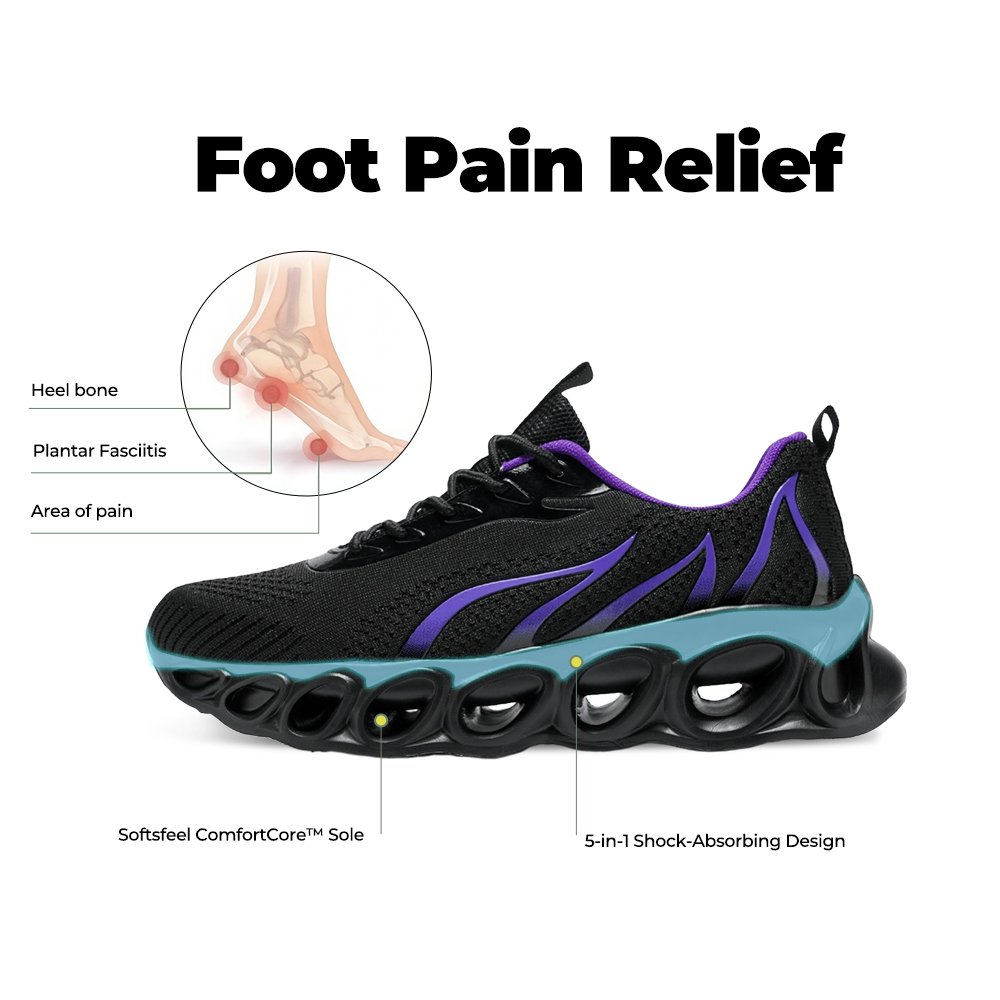 Softsfeel® Men's Rebound Core V1 - Black Purple