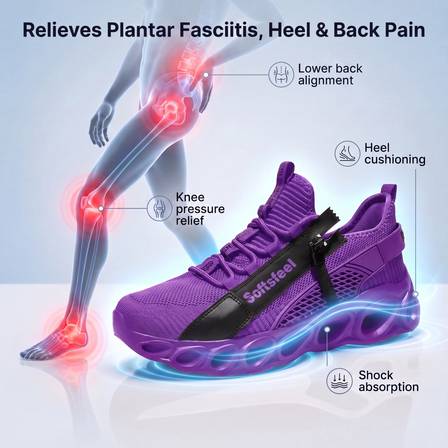 Women's Cloud Wanderer V7 - Purple