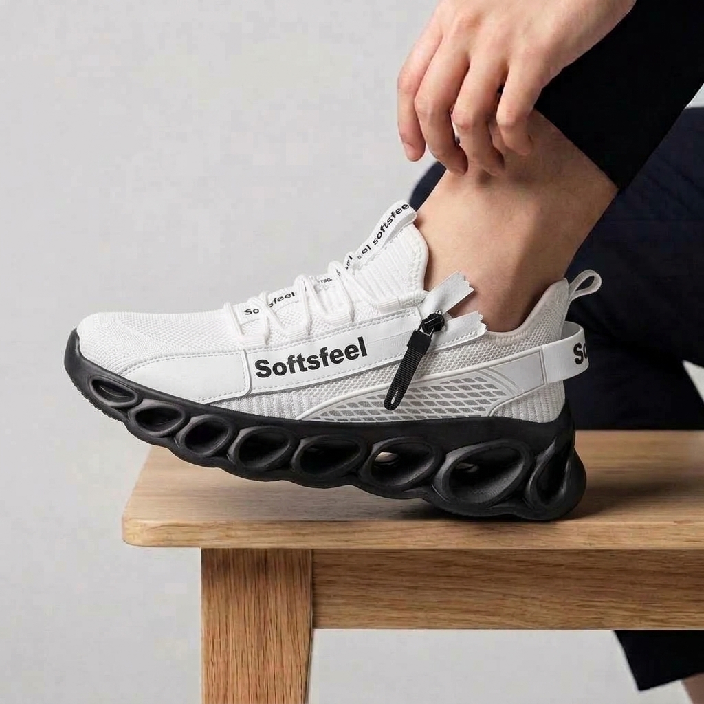 Men's Cloud Wanderer V7 - White Black