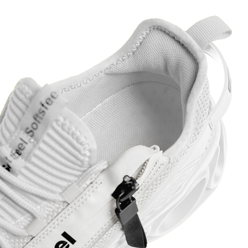 Softsfeel® Men's Side-Zip ComfortFit Walking Shoes - White