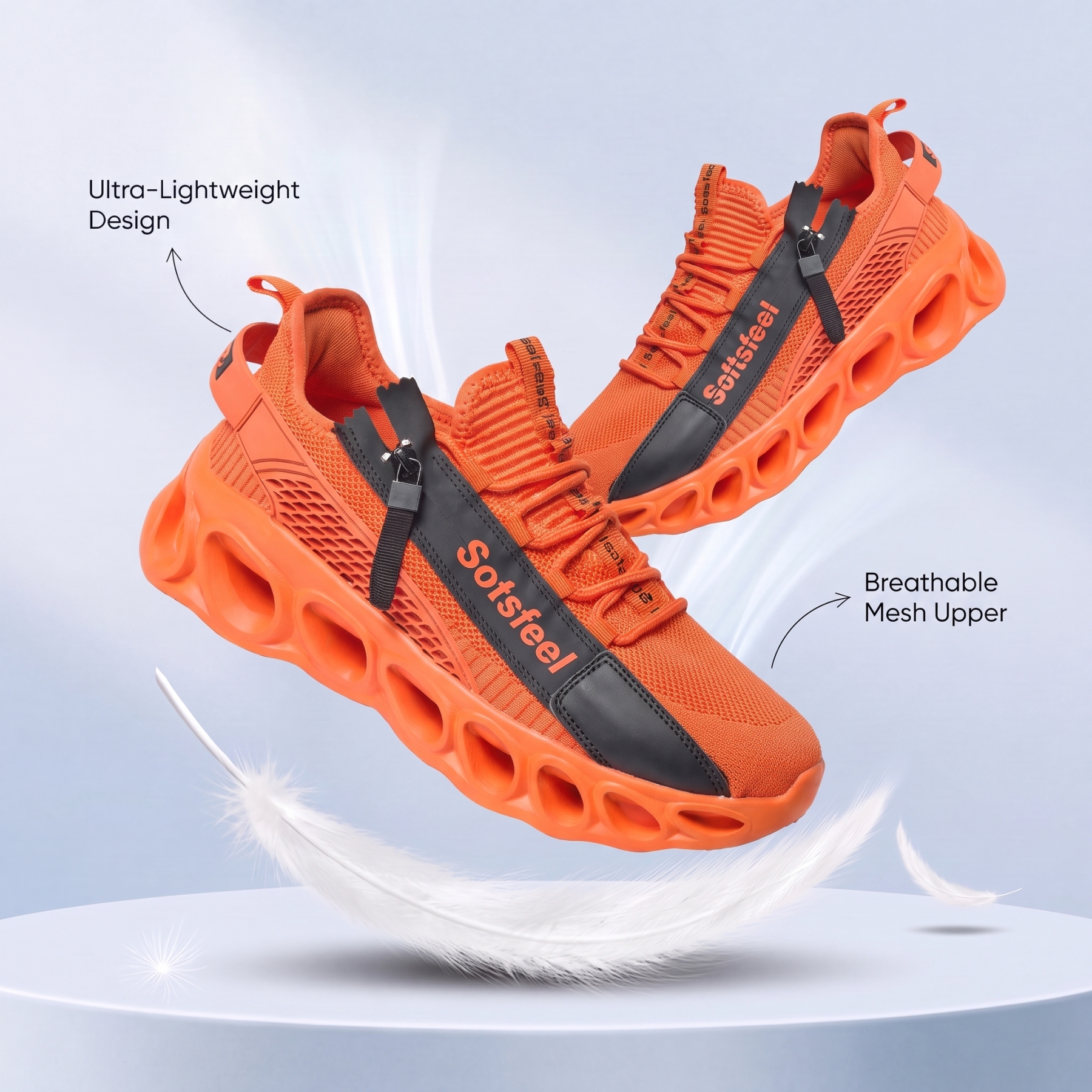 Men's Cloud Wanderer V7 - Orange