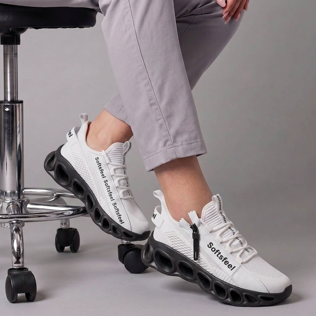 Men's Cloud Wanderer V7 - White Black