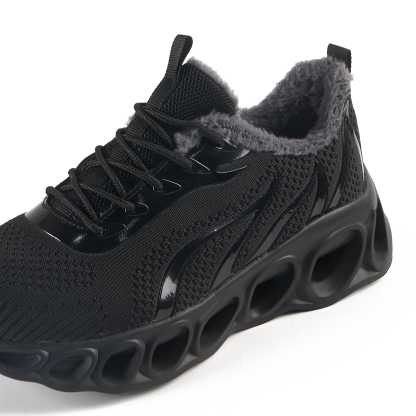 [BLACK FRIDAY SPECIAL]  Softsfeel® Men's Winter Relieve Foot Pain Perfect Walking Shoes - Black