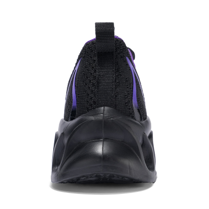Softsfeel® Men's Relieve Foot Pain Perfect Walking Shoes - Black Purple