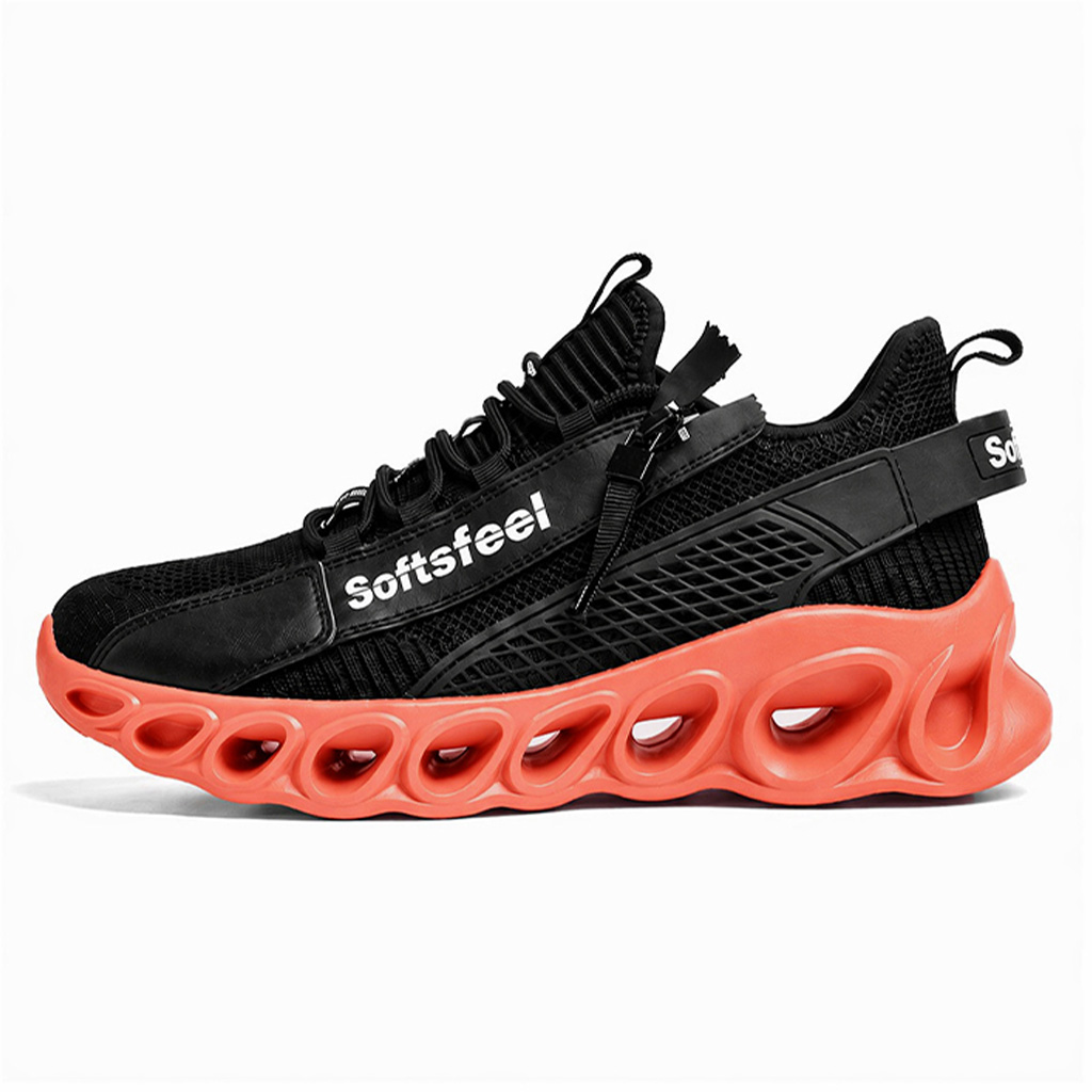 Men's Cloud Wanderer V7 - Black Orange