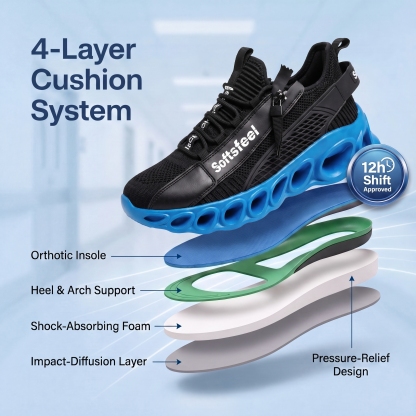 Men's Cloud Wanderer V7 - Black Blue