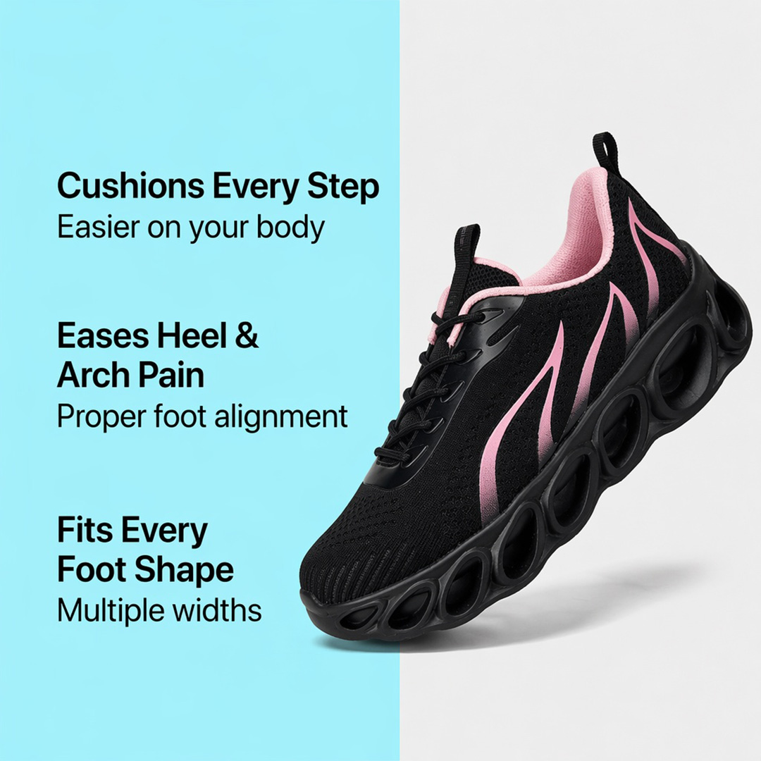 Softsfeel® Women's Rebound Core V1 - Black Pink
