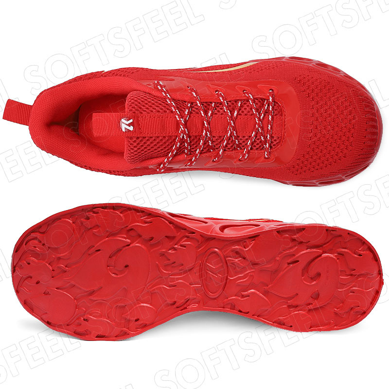 Softsfeel Men's Relieve Foot Pain Perfect Walking Shoes - Red-SOFTSFEEL