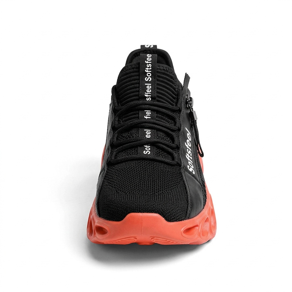 Men's Cloud Wanderer V7 - Black Orange