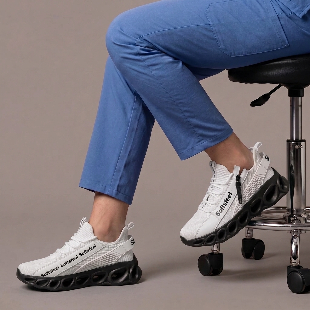 Men's Cloud Wanderer V7 - White Black