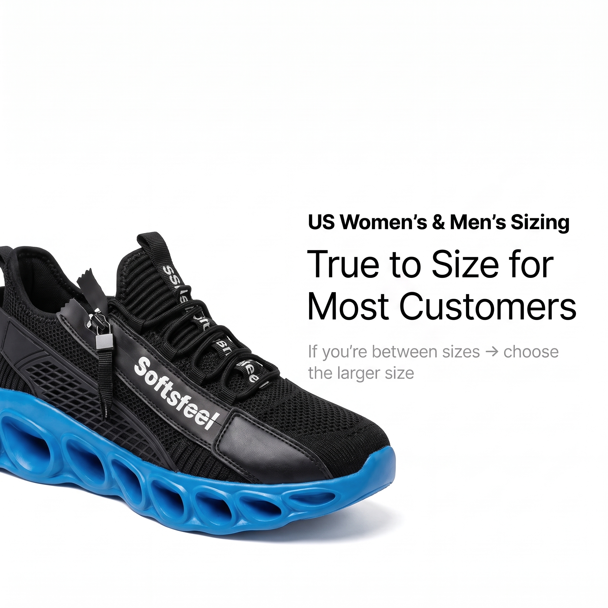 Men's Cloud Wanderer V7 - Black Blue