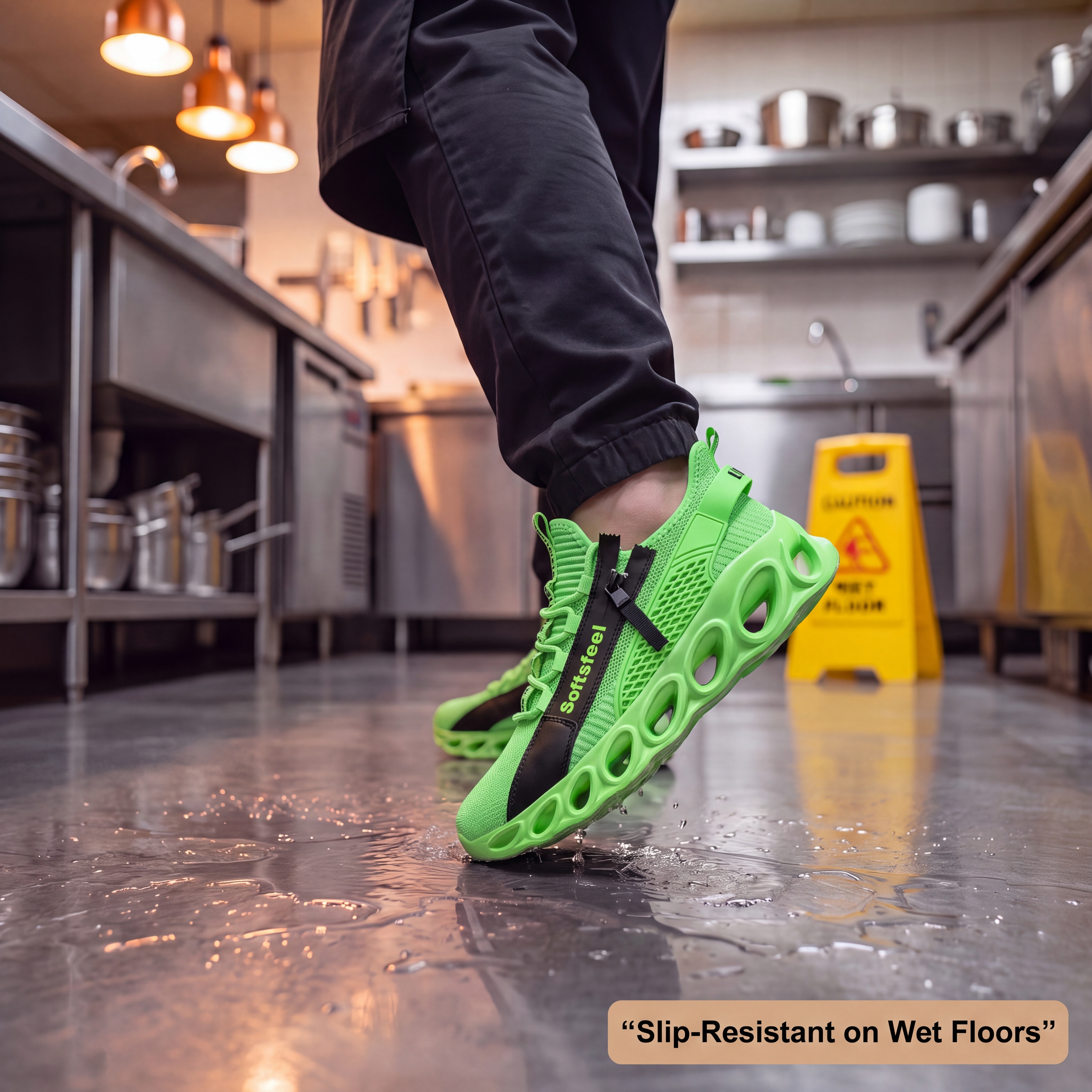 Men's Cloud Wanderer V7 - Green