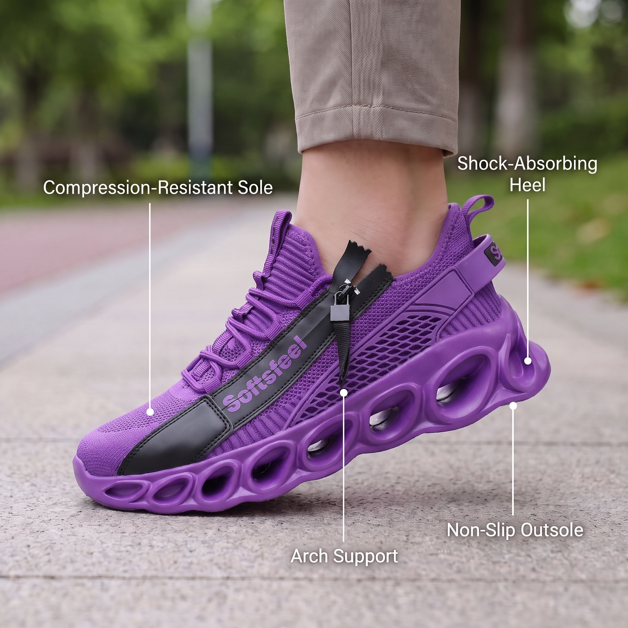 Men's Cloud Wanderer V7 - Purple