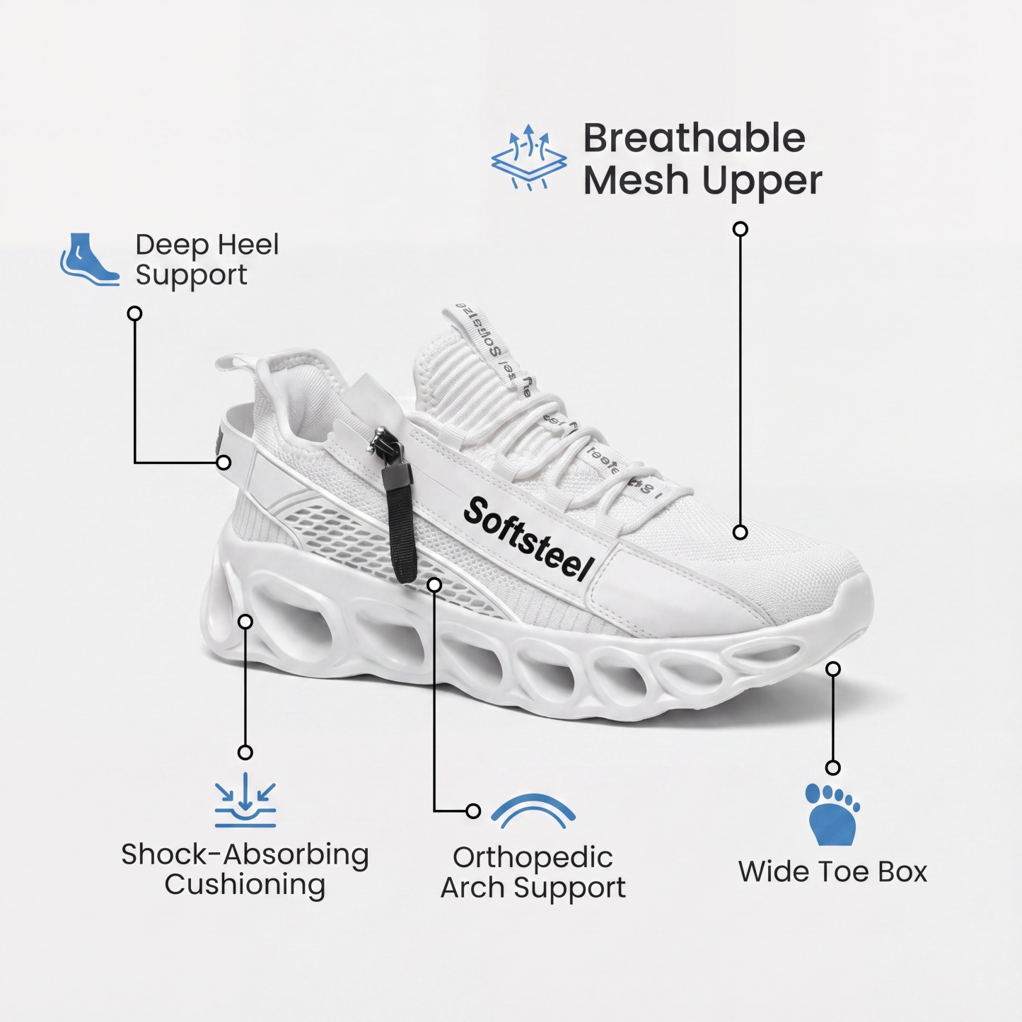 Women's Cloud Wanderer V7 - White