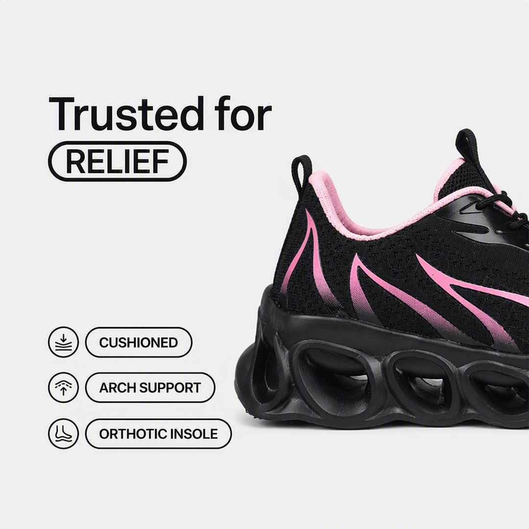 Softsfeel® Men's Rebound Core V1 - Black Pink