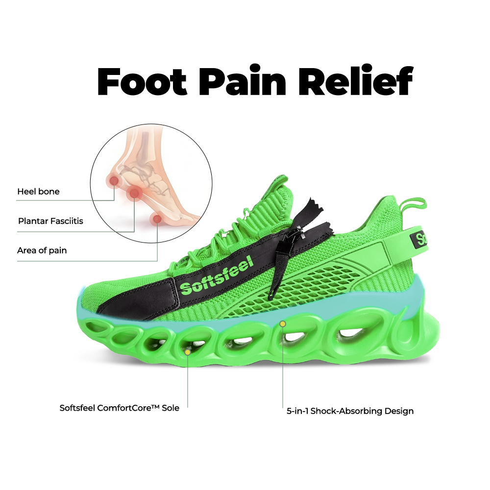 Men's Cloud Wanderer V7 - Green-softsfeelcom